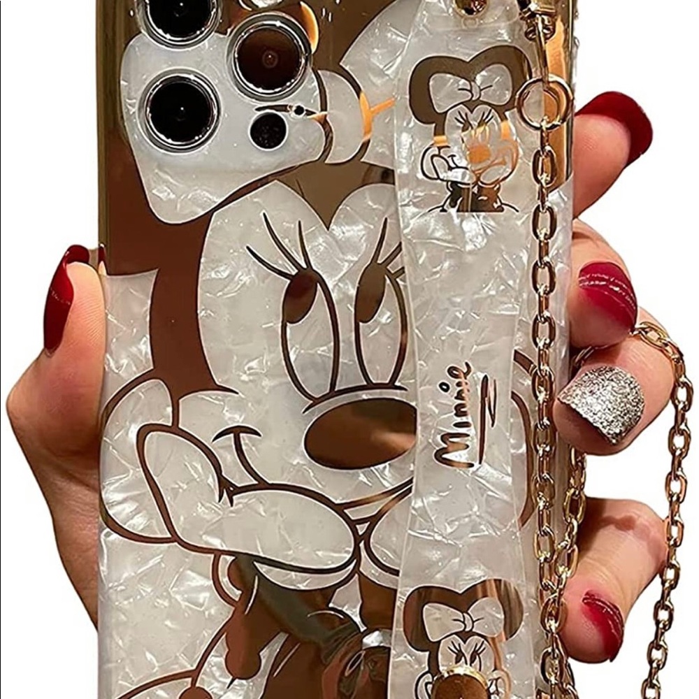 Minnie Mouse iPhone 11 Max Pro Case with wrist band